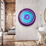 Wallity Cuadro decorativo de vidrio templado SKR-9059 (80 x 80 cm) Multicolor